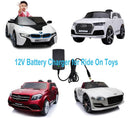 12V Charger for Kids' Ride-On Toy Vehicles