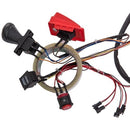 12V Ride-On Car Enhancement Kit with Wires, Switch Control Box, 2.4G Remote Receiver, and Pedal