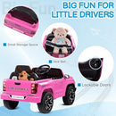 Pink 12V Electric Ride-On Chevrolet Colorado for Kids