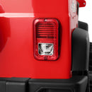 Red 12V Battery-Powered Kids Ride-On Truck with MP3, LED Lights, Remote Control, and Cover