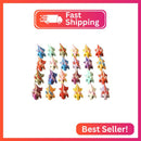 YonaaClin 24-Piece 3D Printed Axolotl and Animal Fidget Toy Set