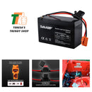 12V 9.5Ah Red Battery for Ride-On Toys with 2-Pin Connector
