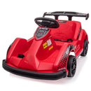 6V Battery Operated Electric Go Kart with Remote Control and Safety Features