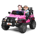 Pink Electric 2-Seater Ride-On Truck - 12V Battery Powered Toy Vehicle