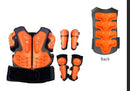 Kids Motocross Body Armor Back Protector Ride-On Horse Toy for Ages 4-15 Years