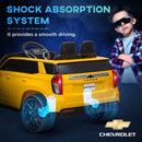 Kids Electric Yellow Chevy TAHOE SUV Ride-On Car with Remote Control