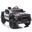 12V Police Car Ride-On Toy with Remote Control, Dual Motors, and Sound Features