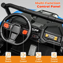 24V Electric 2-Seater Kids Ride-On Truck with Remote Control and 4WD