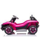 12V Licensed Pink Volkswagen Beetle Electric Ride-On Car for Kids, Speeds of 1.5-2.5MPH