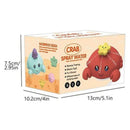 Waterproof Electric Spray Crab Bath Toy for Babies
