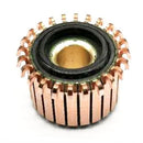 Copper Commutator Hook with 24 Teeth, 25.5 mm Outer Diameter, 9 mm Inner Diameter, 17(18.8) mm Height