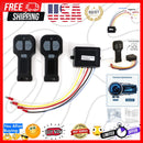 Wireless Electric Winch Remote Control for 12V Cars, Set of 2 Universal Mini 5-Wire