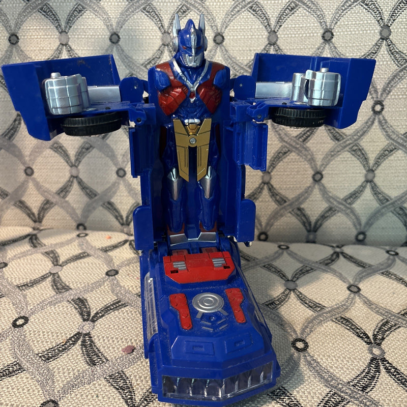 Battery Operated Transformable Car with Lights and Sounds