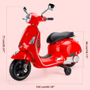 Electric 6V Red 3-Wheel Ride-On Motorcycle Toy for Kids 🛵