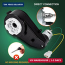 Set of 2 High Torque 12V DC Motors with 40000RPM Gearbox for Children's Ride-On SUV