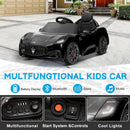 Maserati 12V Electric Ride-On Car for Kids in Black