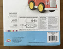 Exciting Light & Sound Train, Tractor, and Fire Truck Set with 3 Action Figures