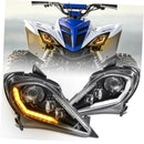 Yamaha Raptor YFZ Wolverine Compatible LED ATV Headlights