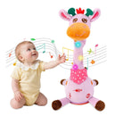 Interactive Singing Cactus Toy with LED Lights and 10 Songs by MIAODAM