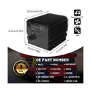 24V 25A Battery Charger for Scissor Lifts Compatible with Genie, Skyjack, JLG, HB600-24B