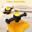 Dinosaur-Themed Ride-On Car for Kids with Under-Seat Storage and Smooth Mobility