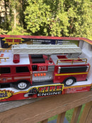 EZTEC Emergency Fire Truck Toy with Lights and Sirens - Model 60360