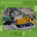 Exciting Remote Control Excavator Toys for Boys Aged 4-7 - Perfect Birthday Surprise for Kids