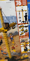 CAT Work Force RC Crane Set Remote Control Construction Playset 76pc