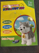Marsjoy Plush Interactive Puppy Dog with Barking, Singing, and Talking Features