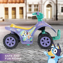 Bluey - 6V Kids Electric ATV with Rechargeable Battery and Reverse Function