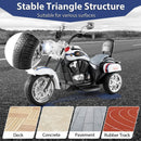 6V Children's Chopper Motorcycle 3-Wheel Trike with Headlight and Horn