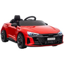 Audi RS e-tron GT Red Electric Ride-On Car for Kids with Remote Control