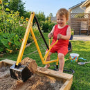 Ride-On Crane Digger with Enhanced Stability for Kids
