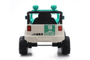 Green 12V Electric Ride-On Car with Remote Control, LED Lights, and Music Player for Kids