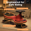 Pedal-Free Wiggle Car for Kids - Safe Riding Fun Indoors and Outdoors