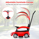 OLAKIDS 10061 Red 3-in-1 Mercedes Benz Push Car Ride-On Toy