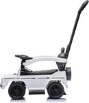 Durable Push Car for Toddlers Aged 1 to 3 with Backrest and Safety Bar