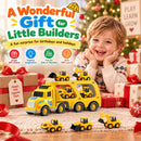 Veslier Building Vehicle Playset for Kids Ages 3 to 6