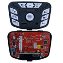24V Black Electric Ride-On Car for Children with Central Control and Music Features