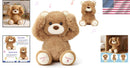 Huggable Peek-A-Boo Bear Plush with Singing and Talking Features