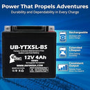 YTX5L-BS 12V 4Ah Power Source for GTX5L-BS Models