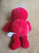 Wiggly Red Giggle Plush Toy from the 90s
