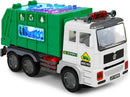 Musical 4D LED Light-Up Garbage Truck Toy with Automatic Bumping Feature