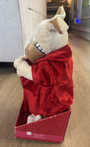 Gemmy Valentine's Day Flirty Bulldog "I'm Too Sexy" Animated Display