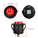 Set of 2 Power Switch Buttons for Ride-On Car Start Replacement