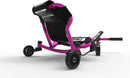 Pink Adjustable Drifter X Ride-On Toy for Children Aged 4-12, Supports Up to 154 lbs