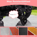 Pink/Black Kids Battery-Powered Motorcycle with Training Wheels and USB/AUX/MP3 Connectivity