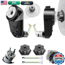 JRRXM 2PCS RS555 24V 35000RPM Motor Gearbox for Power Wheels Connector Coupling