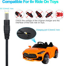 6 Volt Charger for Kids' Ride-On Car Toys