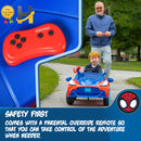 Dynacraft Spider-Man 6V Electric Ride-On Superhero Car for Kids